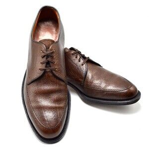 WRIGHT Arch Preserver Mens Sz 10.5 B Brown Leather Lace Up Derbys/ Oxfords USA